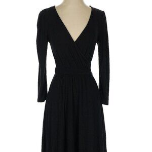 NWT Modcloth maxi black wrap dress